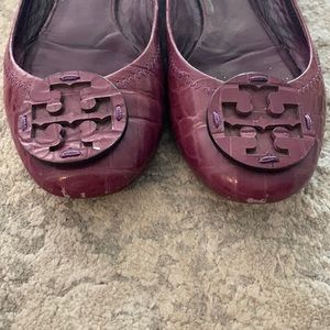 Tory Burch royal purple ballerina flat (size 9.5)